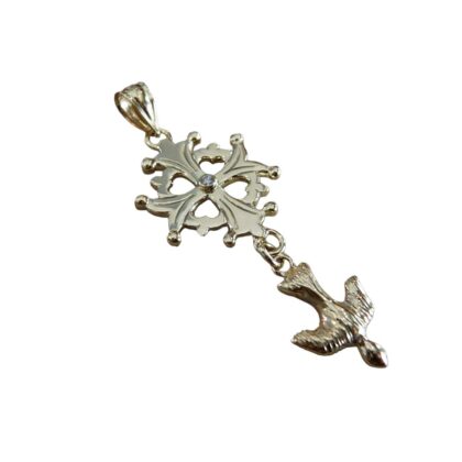 14K geelgouden Hugenotenkruis